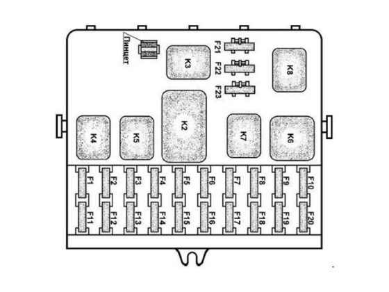 Предохранители 2114 расположение описание